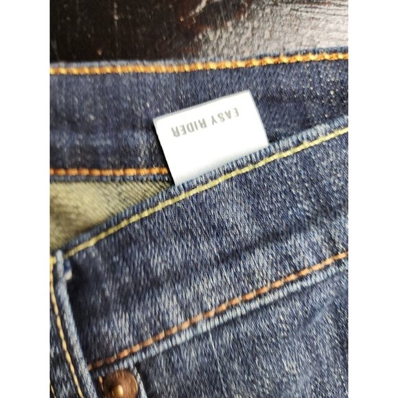 WOMENS LUCKY BRAND SZ 29 JEANS EASY RIDER LOW RISE BOOT CUT DARK WASH STRECHY - Picture 3 of 8